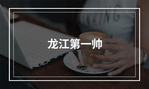 龙江第一帅