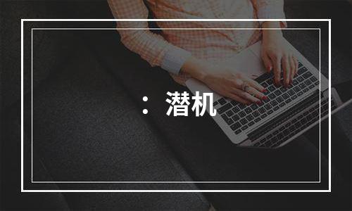 ：潜机