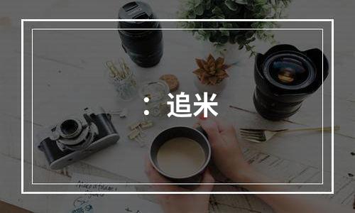 ：追米